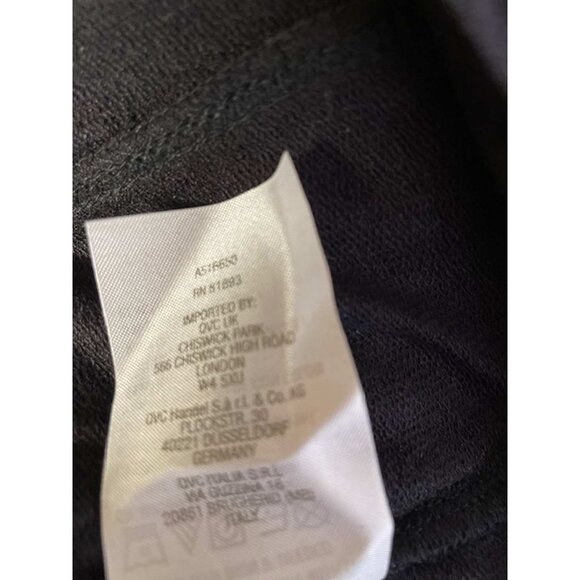 AnyBody Cozy Knit French Terry Hooded Poncho M/L (404) - Picture 4 of 7